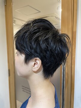 ヘアコレクション アンジュ(Hair collection Unge) ボーイッシュでルーズなショートヘア