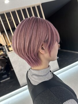 ウィロー(will/ow) ショート/ペールピンクカラー