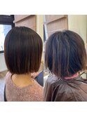 -Ameri-藤川☆美髪矯正【浜町/ショート/ボブ/髪質改善】