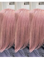 アフューズバイストゥー(Vfuse by StueW) フェミニンピンク/ブリーチ/ダブルカラー/学割/ケアブリーチ