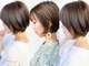 フィルアップヘア (fill up Hair)の写真/サロンこだわりの、頭皮に薬剤がつかないカラー技術“ゼロテク”は、敏感肌の方も安心して毎月染められる◎