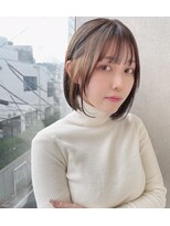 カシュカシュ 表参道(cache cache) ボブ内巻きボブ外ハネボブぐびれボブカット