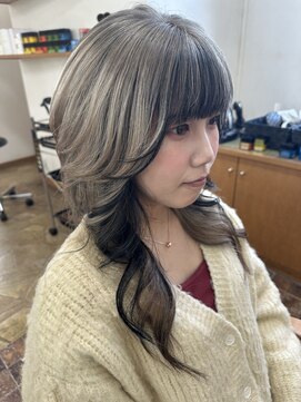 エクリュ(eKuryu) フェイスフレーミングシルキーベージュ