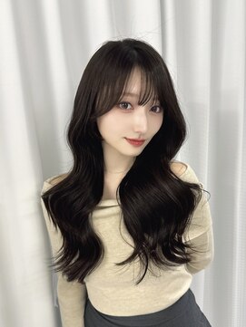 ハピネス 梅田茶屋町店(HAPPINESS) 韓国ヘア/レイヤー/顔まわりカット/ブリーチなし/グレージュ