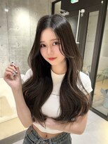 ロンド マーレ 天神大名店(Lond mare)&nbsp;イメチェン/レイヤー/美髪/ブルーブラック/ブリーチなし