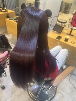 ヒルズ(Hills)&nbsp;髪質改善トリートメント＆ボルドーカラー♪