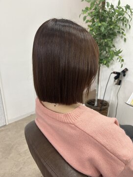 ラヴィリス バイ レム(Raviliss by rem) タッセルボブ×チョコレートブラウン