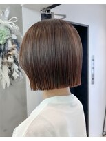 ロンドシエル 横浜(Lond ciel)&nbsp;ブリーチなしチェリーブラウン髪質改善イルミナカラー韓国/横浜