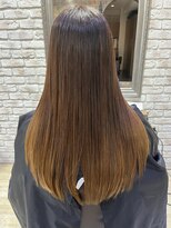 タックバイハレ たまプラーザ(takk by Hale)&nbsp;[takk]髪質改善縮毛矯正/チェリーブラウン/ホワイトグレージュ