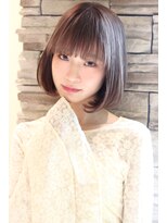 レウナ 外苑前(Reuna)&nbsp;大人可愛いワンレンボブ　綺麗なボブスタイル