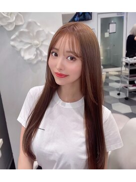 ラピス 池袋(Lapis) 韓国風フレンチベージュ/髪質改善/ミルクティー/ダブルカラー