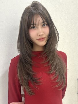 アイトーキョーエス 渋谷(AI TOKYO S) イメチェン/ピンクベージュ/アンブレラカラー/前髪/渋谷