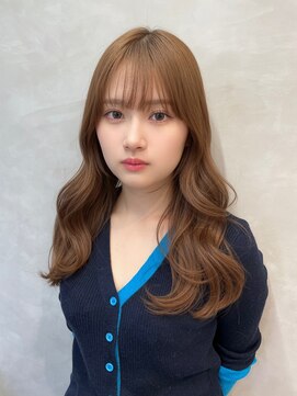 ケンジ 平塚ラスカ店(KENJE) くびれロング/レイヤーロング/モカブラウン/韓国風レイヤー