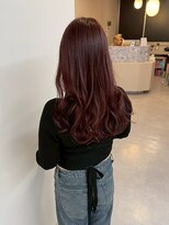 エトレ(etore)&nbsp;透明感ピンクブラウン/艶髪/レイヤーカット/ウェーブ