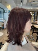 三鷹白髪ぼかしハイライトショートボブウルフショートカット韓国