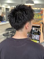 スウェル 船橋店(Swell)&nbsp;MEN’S HAIR/サーフカール/刈り上げセンターパート/船橋