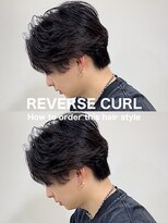 テラス(Terrace by Relato)&nbsp;毛流れシャドウフェザールーズセンターパート赤羽メンズパーマ