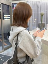 アロ 梅田(alo)&nbsp;【苗代萌】ブリーチなしでできるオリーブベージュ