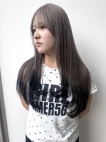 ロックス バイ マグ 松本(rocks BY MAG)&nbsp;デザインカラー裾カラーシルバー×ブラックレイヤーカット