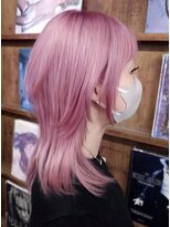 ブロック ジャポン(bloc japon)&nbsp;秋色ダスティピンクくすみミルクティーベージュハッシュウルフ