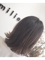 ヘアサロン ミリエ(HAIR SALON milie) 切りっぱなしボブ