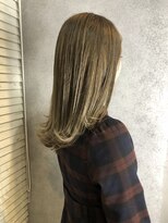 ヘアサロンエム 大宮東口(HAIR SALON M) 外ハネボブ/アッシュブラウン/ネオウルフ/デザインカラー