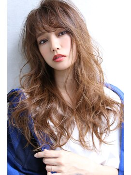 ブラン 梅田(Blanc) 【Blanc/梅田】ウェーブパーマ/フォギーベージュロングy39