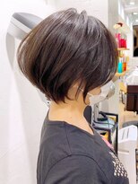 アヴァロン(AVALON)&nbsp;【30代40代】横顔美人な絶壁解消ショートパーマ「永田カズヤ」