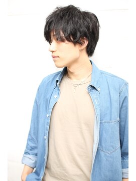 エル 横浜(eL) 韓国マッシュ かき上げ ニュアンスマッシュ サイドパート