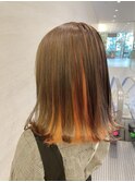 ミルクティー×オレンジ