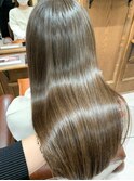 大人可愛い小顔美髪ツヤ髪艶感ストレートパーマA3