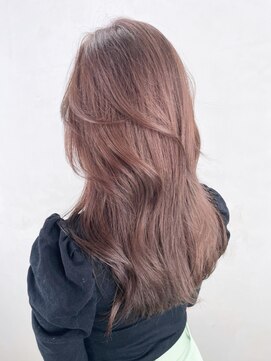 アルバム 渋谷パルコ(ALBUM) 大人ワンホンレイヤー_チェリーブラウンフェミニン_ba366322