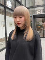 ココ 本八幡(KOKO)&nbsp;#黒髪#小顔#クラゲヘアー#オリーブグレー#ココアベージュ#美髪