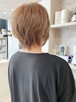 キャアリー(Caary)&nbsp;福山市美容室Caary人気 ショートレイヤー春スタイル春ヘア