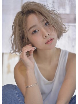 エイチ(H eitf) Hエイチ原宿＊『フェザーボブ』フリンジバング【tatsuya】