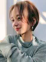 アイドットプラス 表参道(i.+omotesando)&nbsp;デザインカラー斜めバングくびれショート