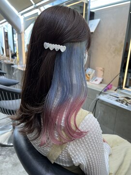 ロンドワン 三宮元町(Lond one) インナーカラー/ポケモンカラー/ニンフィア/ピンクカラー