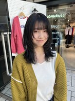 アクアオモテサンドウ(ACQUA omotesando)&nbsp;☆ネオウルフカットミディアムレイヤーカットラベンダーブラック
