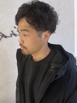 リンク(Link) メンズ/メンズヘア/ツーブロック/大人男性/パーマ/メンズパーマ