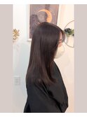 ダメージレス美髪矯正&ラベンダーブラウン♪