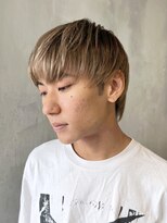 アイティーバイアルバム 八王子店(IT by ALBUM) マッシュ短髪オーガニックカラーグレーベージュ_ba484401
