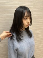 レブリィ ゼンコームサシサカイ(Reverie ZENKO Musashisakai) 韓国レイヤーカット