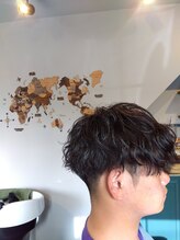 ルーエ(Ruhe) 波巻きパーマ/マッシュ波巻きパーマ/波巻きスパイラル