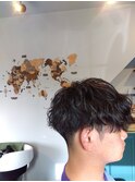 波巻きパーマ/マッシュ波巻きパーマ/波巻きスパイラル