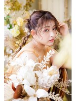 ヘアメイクサロン シャルメ(Hair Make Salon CHARMER) タイトなアップスタイル
