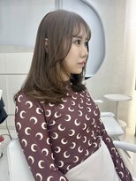 ガガ 心斎橋(GAGA)&nbsp;韓国/ハイトーンカラー/ワンホンヘア/レイヤーカット/髪質改善