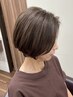 【透明感&立体感】白髪ぼかしハイライトカラー+TR+カット33000→27500