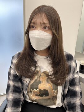 ゴウトゥデイシェアサロン 町田店(GO TODAY SHAiRE SALON) ベージュ×レイヤー【町田/韓国ヘア】