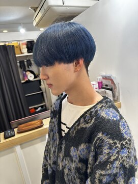 ピヨン 心斎橋(piLLon) ネイビー×マッシュ