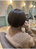 1-1 丸みボブ